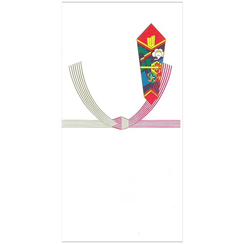 新万円袋 結切 御祝 ﾜﾝﾀｯﾁ 1ｾｯﾄ(100枚:10枚×10ﾊﾟｯｸ)画像