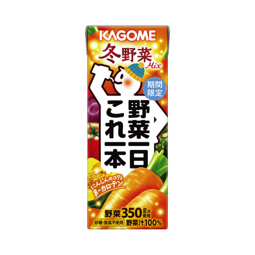 野菜一日これ一本冬野菜２００ｍｌ２４本入り画像