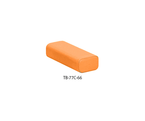 かどまるマクラ 幅34×奥行16×高さ9cm オレンジ画像