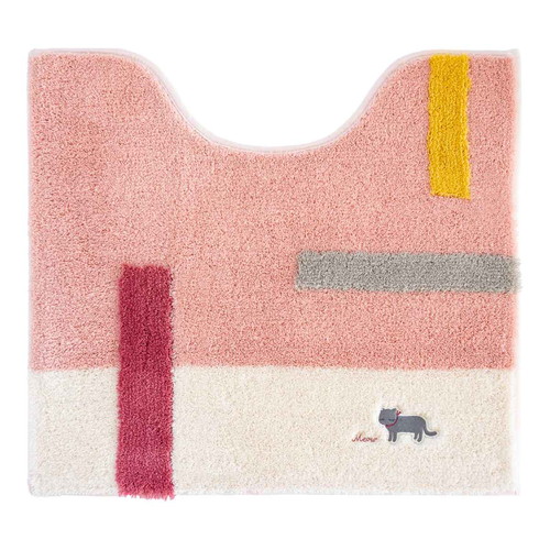 ミニョン トイレマット 約55x60cm P ピンク画像
