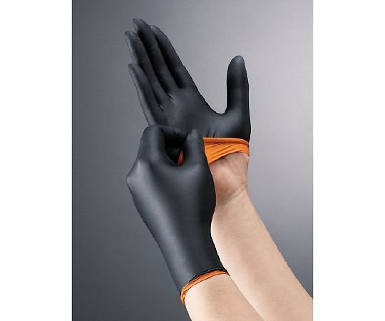 リバーシブルニトリルグローブ（ブラックファイア・業務用）　150枚入　M画像