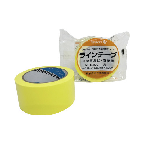 ラインテープＮｏ．３４０Ｇ　黄　１巻画像