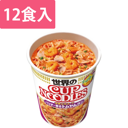 カップヌードル　パクチー香るトムヤムクン　75g　1ケース(12食)画像