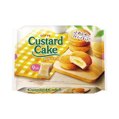 カスタードケーキ　９個入画像