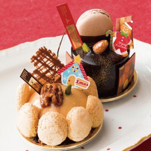 弁当ピック クリスマスケーキピック-ジンジャーマン(100枚) ヘッズ カラフルなジンジャーマンのピックが整然と並べられた状態