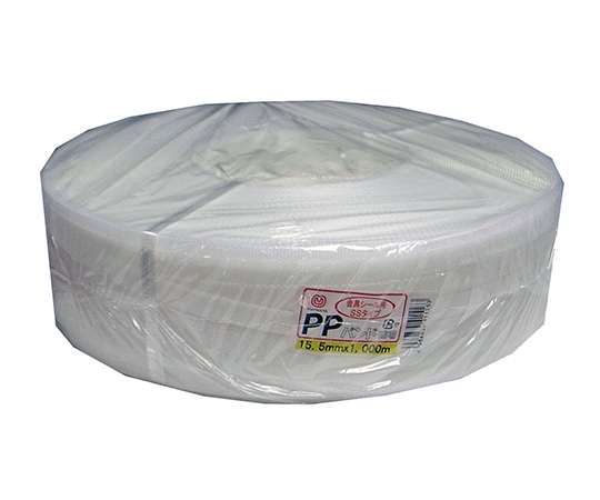 荷造り・結束用PPバンド 15.5mm×1000m 透明 5巻入画像