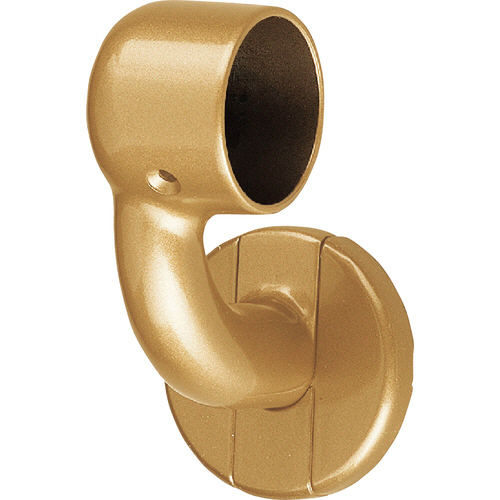 C形ﾌﾞﾗｹｯﾄL止(左) 適用径35φ ｱﾝﾃｨｰｸｺﾞｰﾙﾄﾞ 1個画像