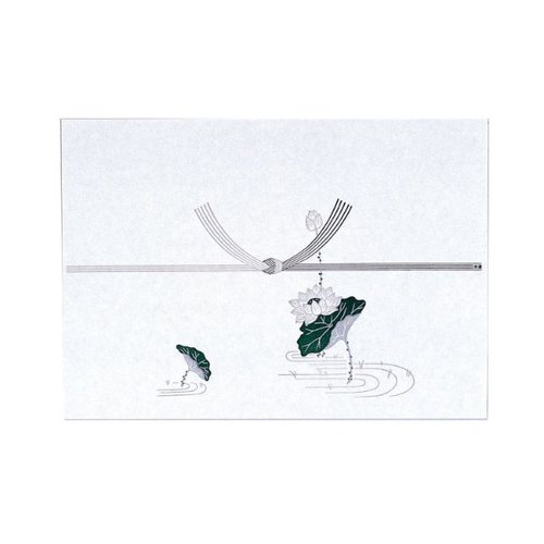 贈答用飾り のし紙 厚口(蓮)美濃判 福助工業画像