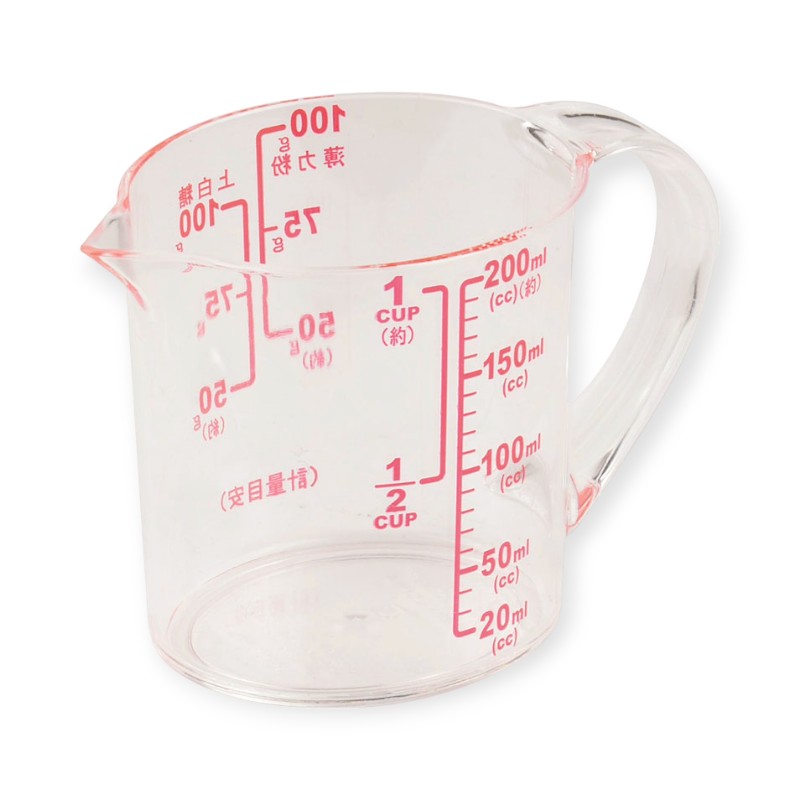 調理用品 ENJOY KITCHEN大きい目盛耐熱計量カップ500ml C-4742画像