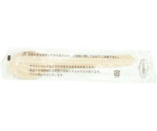 木製スプーン160 単袋入 透明 2000枚