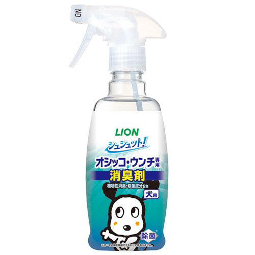 ｼｭｼｭｯﾄ! ｵｼｯｺ･ｳﾝﾁ専用 消臭剤 犬用 本体 300ml 1本画像
