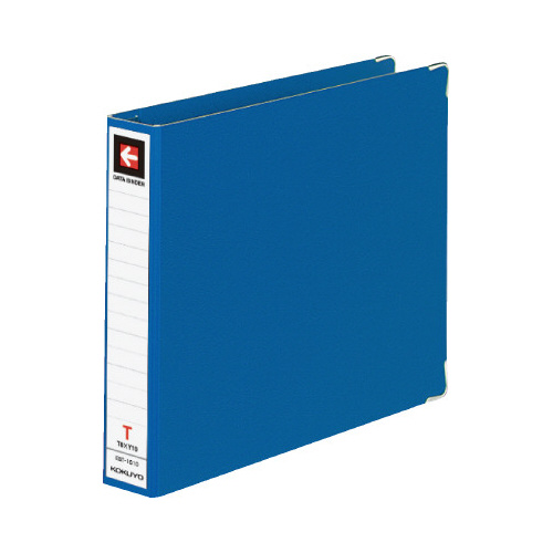 データバインダー　縦８×横１０　１６穴　青画像