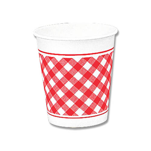 HEIKO 紙コップ(ペーパーカップ) 5オンス 口径66mm Nギンガム R 100個画像