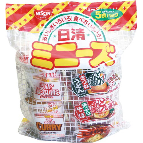 日清ミニーズ　５個入×６