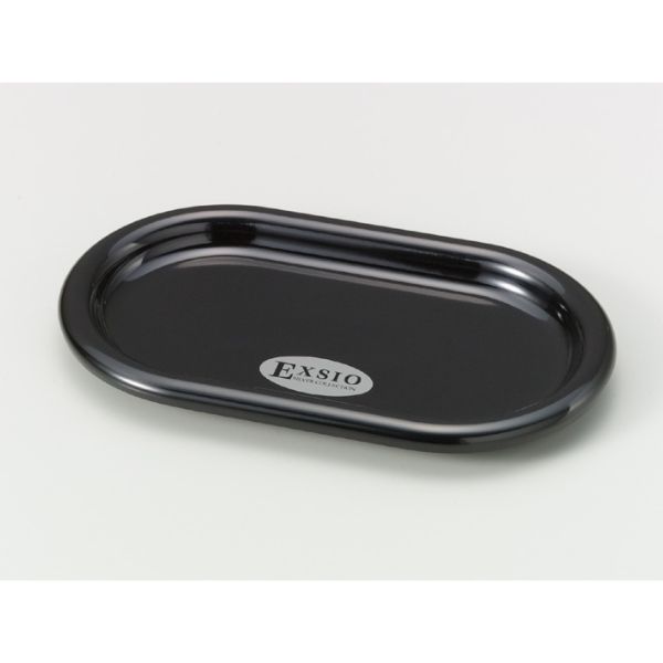 お盆 エクシオ カスタートレー(S) ブラック 台和画像