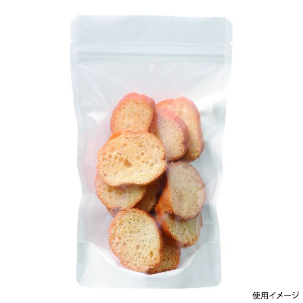 コーヒー豆 袋 COT-877W 白クラフトスタンドチャック袋 大 ヤマニパッケージ画像