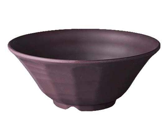 メラミン食器　キワミラーメン鉢　20cm　TD-802-ENM　錆マット画像