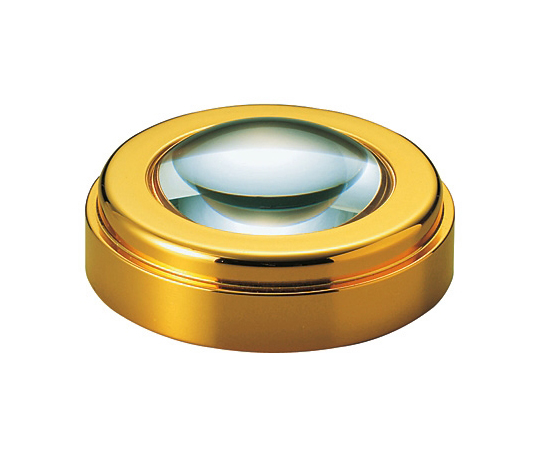 置き型ルーペ　デスクルーペ　5倍　40mm　本金メッキボディ画像