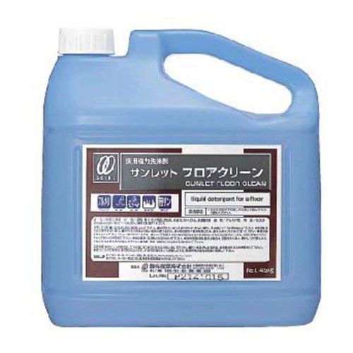 食器用洗剤 サンレットフロアクリーン 4.5kg 静光産業 [ケース販売]画像