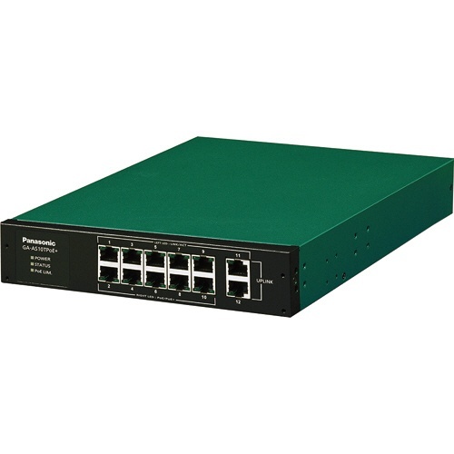 PoE給電スイッチングハブ　GA-AS10TPoE+　12ポート　1台