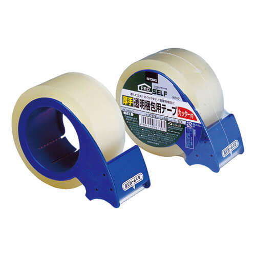 ニトムズ 厚手透明梱包用テープ 50mm×50m J6160画像