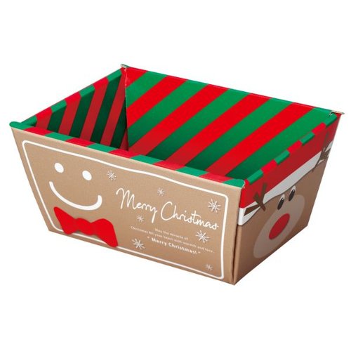 ギフト箱 20-1955 クリスマスバスケットS ヤマニパッケージ画像