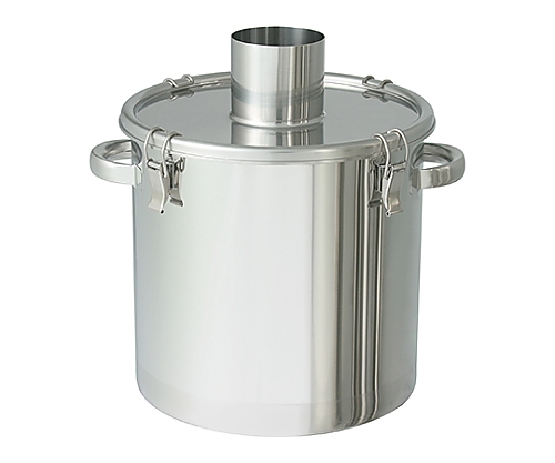 粉体回収ステンレス容器 (パイプ形状) 36L