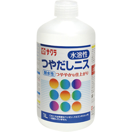 サクラつやだしニス　1L　1本画像