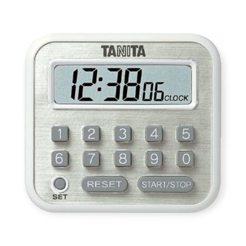調理道具 タニタ TD-375-WH(ホワイト) 長時間タイマー100時間計画像