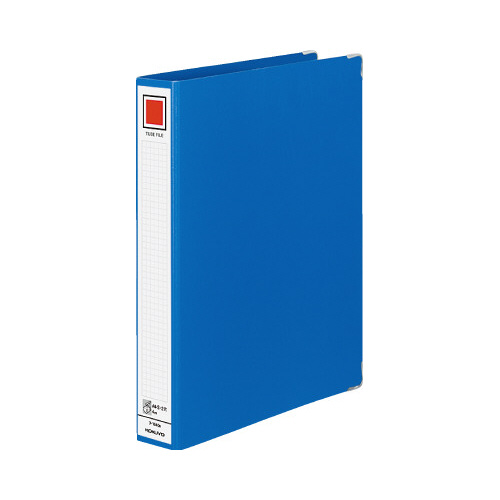 チューブファイルＭタイプ青Ａ４縦背幅５４ｍｍ画像