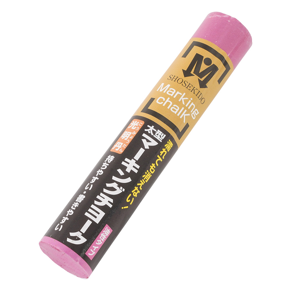 太型マーキングチョーク　光明丹　桃　1箱（12本入）画像
