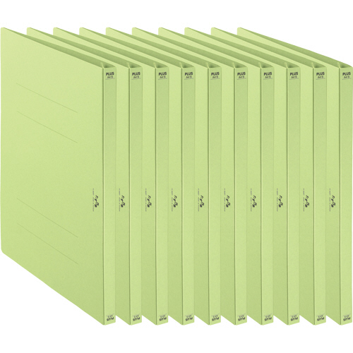 たすけあ 利用者ｶﾙﾃ ﾌﾗｯﾄﾌｧｲﾙ A4ﾀﾃ ｸﾞﾘｰﾝ 1ﾊﾟｯｸ(10冊)画像