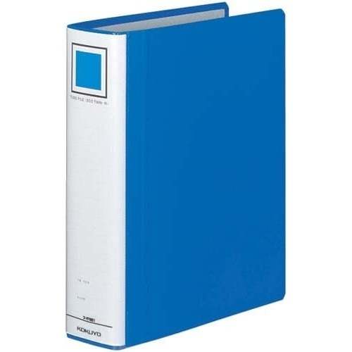 チューブＦエコツインＲ青Ｂ５縦背幅６５ｍｍ４－９冊画像