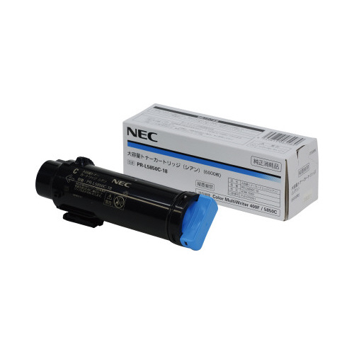 純正トナー　ＰＲ－Ｌ５８５０Ｃ－１８　シアン