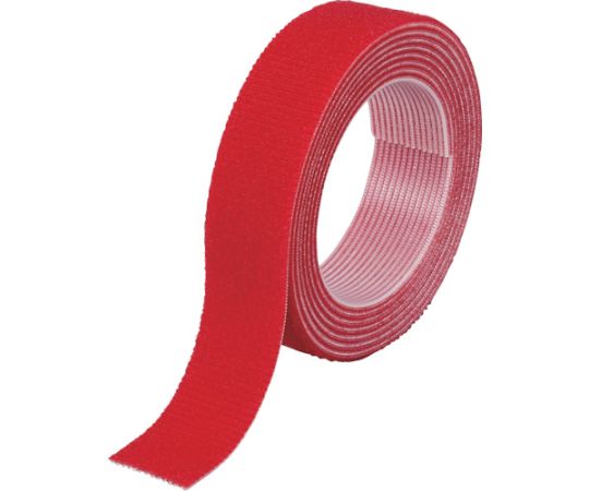 マジックバンド®結束テープ両面　幅20mm長さ1.5m赤画像