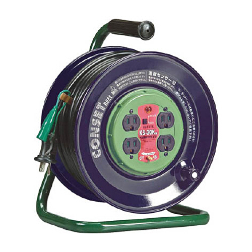 ｺﾝｾﾝﾄ盤固定型ｺｰﾄﾞﾘｰﾙ 単相100Vｱｰｽ付 30m 1台画像