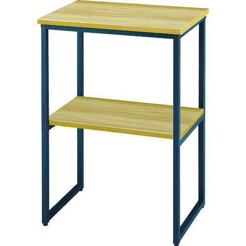 ＴＲＵＳＣＯ　電話台　５００Ｘ３５０Ｘ７３０Ｈ　木天板＋黒脚画像