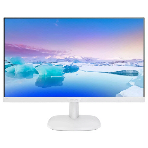 27型ﾜｲﾄﾞ液晶ﾃﾞｨｽﾌﾟﾚｲ ｽﾋﾟｰｶｰ付 ﾎﾜｲﾄ IPSﾊﾟﾈﾙ 5年保証 1台画像