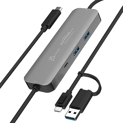 ワームホールスイッチ　PCリンクハブ　USB-C　to　USB-C&A　1個
