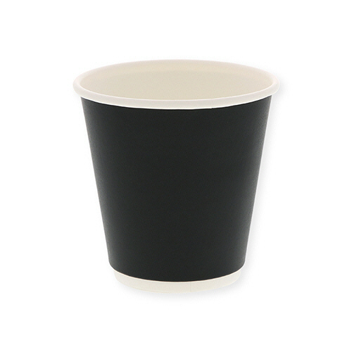 紙ｺｯﾌﾟ 二重断熱ｶｯﾌﾟ 10ｵﾝｽ(300ml) 黒無地 1ｾｯﾄ(1000個:25個×40ﾊﾟｯｸ)画像