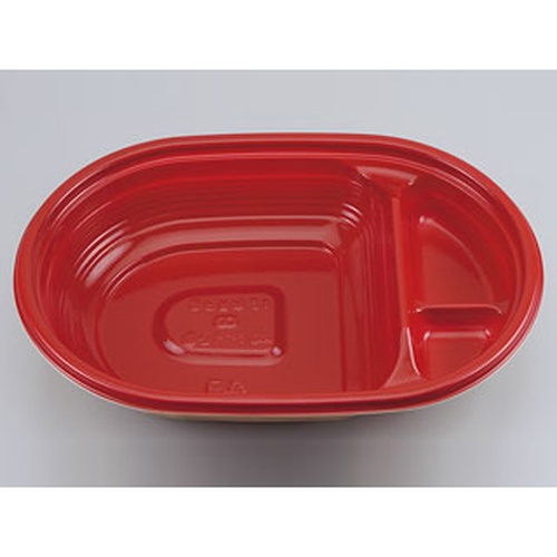 シーピー化成 どんぶり容器 BF丼内24 赤杉 本体 発泡画像