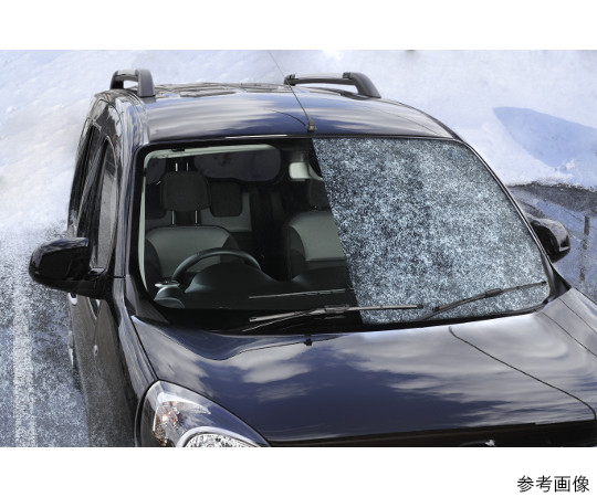 フロントマスク 普通・中～大型車用 商品が取り付けられた大型車の前部が見える状態
