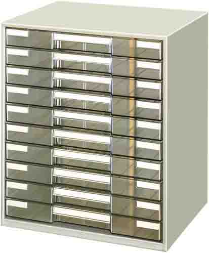 レターケース透明プラスチック引出しタイプＢ４横画像