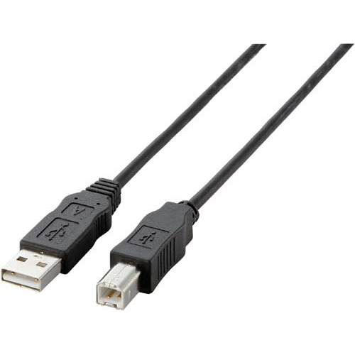 ＵＳＢケーブル（Ａ－Ｂ）　２ｍ　黒
