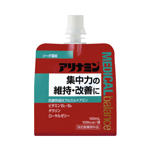 アリナミン　メディカルバランス　ソーダ風味　６個画像