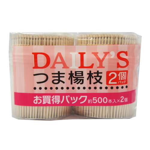 爪楊枝 デイリーズ楊枝SL-500 2個入画像