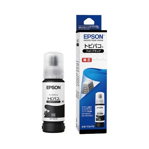 純正インクボトル　トビバコ　フォトブラック画像