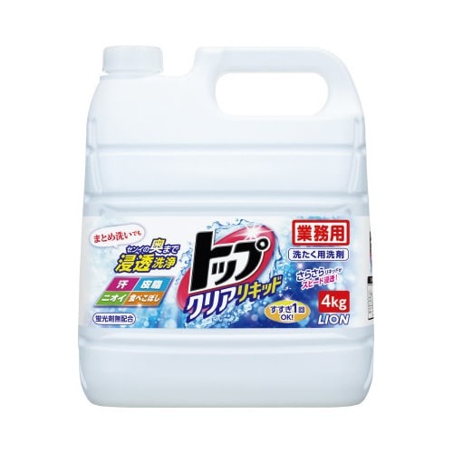 トップクリアリキッド　業務用　４ｋｇ×３画像