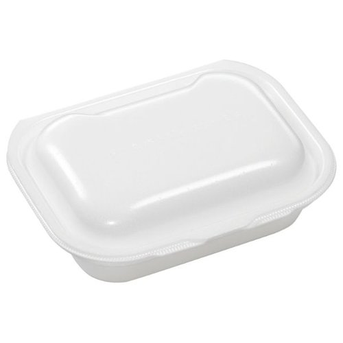 軽食容器 DLVボーノ20-15 白 エフピコ 白い軽食容器が横に並んでいる様子