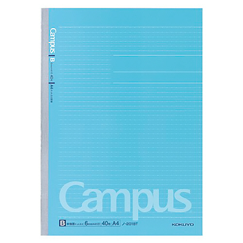 ｷｬﾝﾊﾟｽﾉｰﾄ(ﾄﾞｯﾄ入り罫線) A4 B罫 40枚 1ｾｯﾄ(5冊)画像